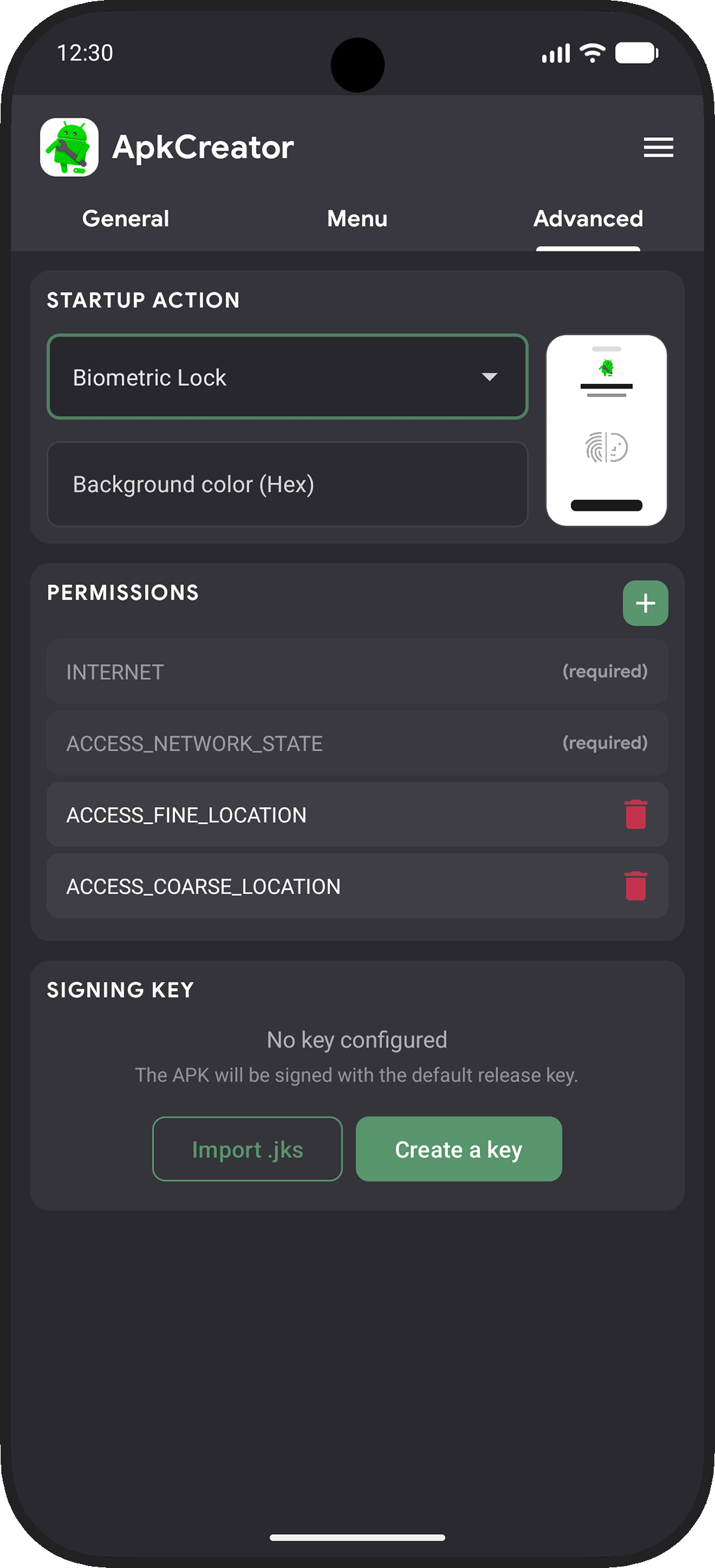 Screenshot feature 3